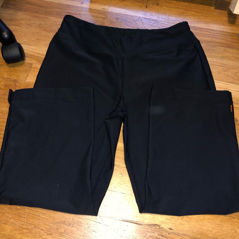 Lucy Baggy Yoga Pants Black Size Medium